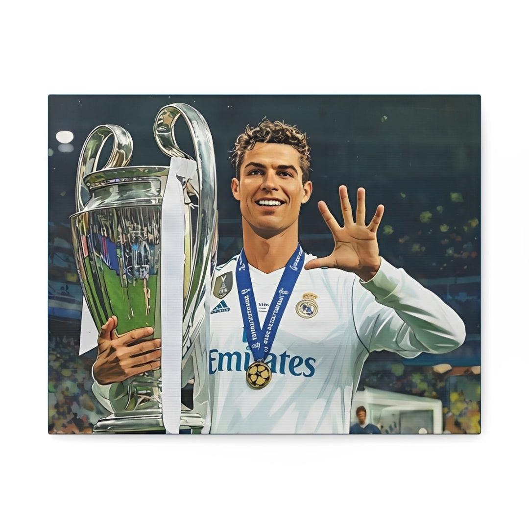 Cristiano Ronaldo Art (5X Champions League)